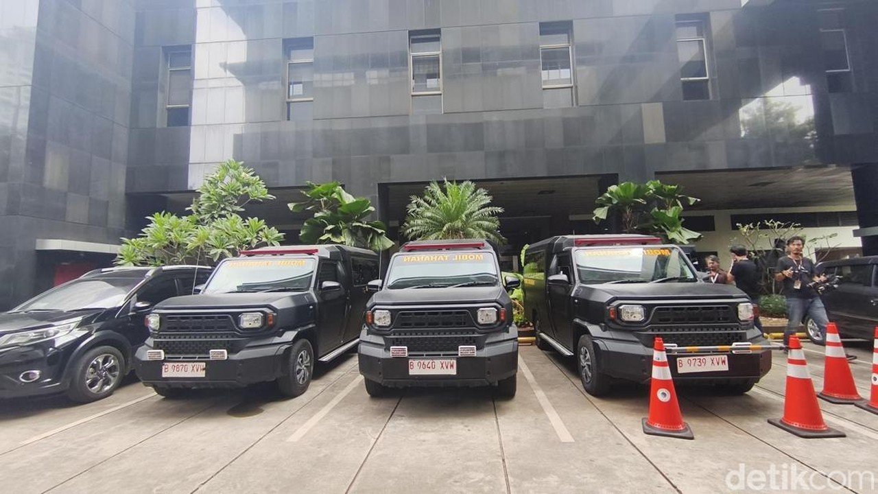 KPK Perkuat Armada: Tiga Mobil Tahanan Baru Siap Beroperasi