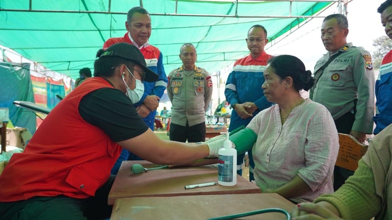 Pertamina Sediakan Posko Kesehatan Gratis untuk Korban Gempa di Reo NTT