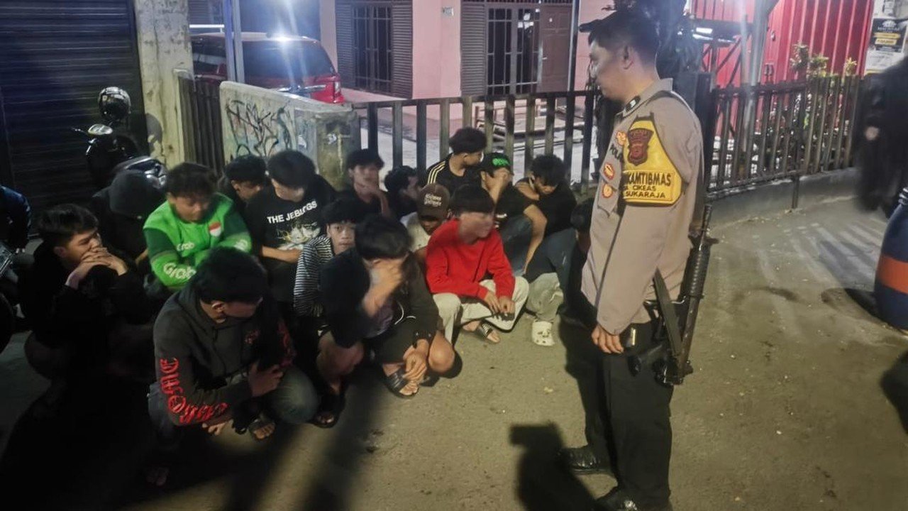 17 Remaja di Bogor Diamankan Polisi Saat Live Instagram Menunggu Lawan Tawuran