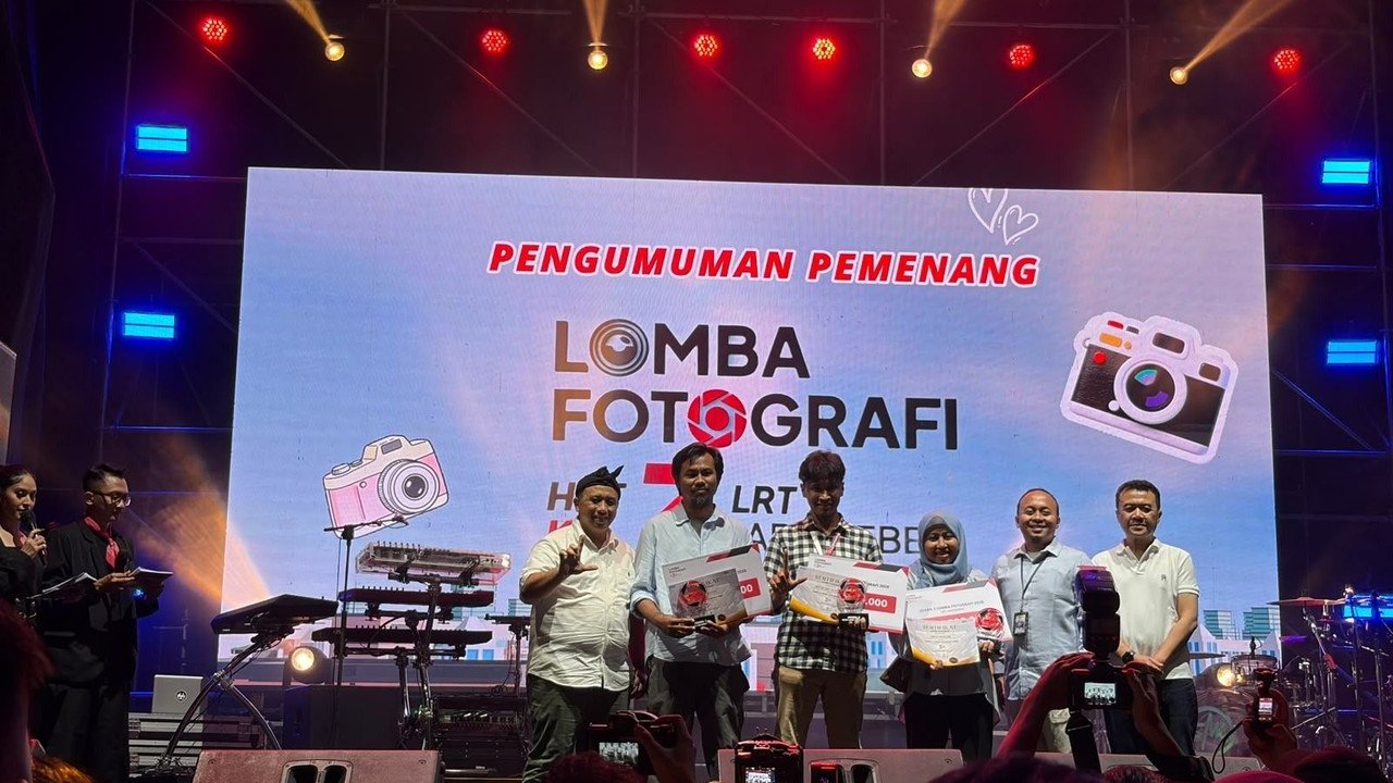 900+ Karya Ramaikan Lomba Foto LRT Jabodebek, Ini Para Juara