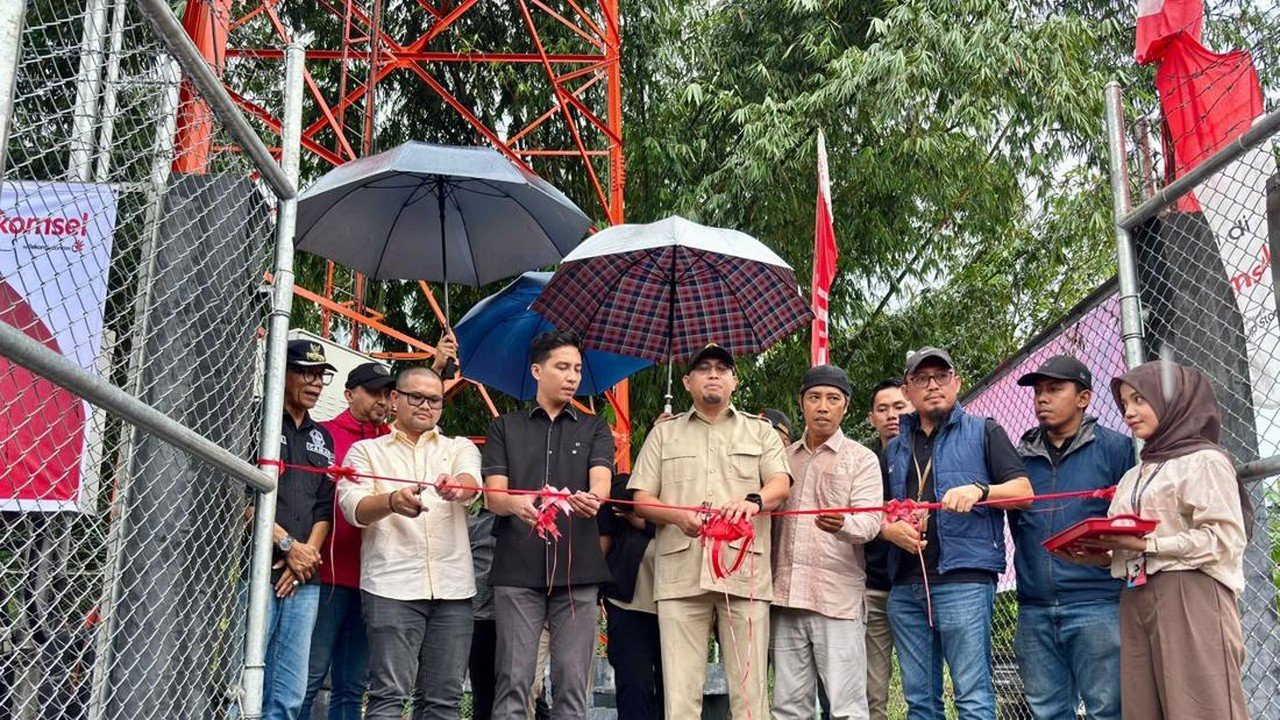 Andre Rosiade Wujudkan BTS Telkomsel Pertama di Talawi Mudiak, Tingkatkan Akses Digital Sawahlunto