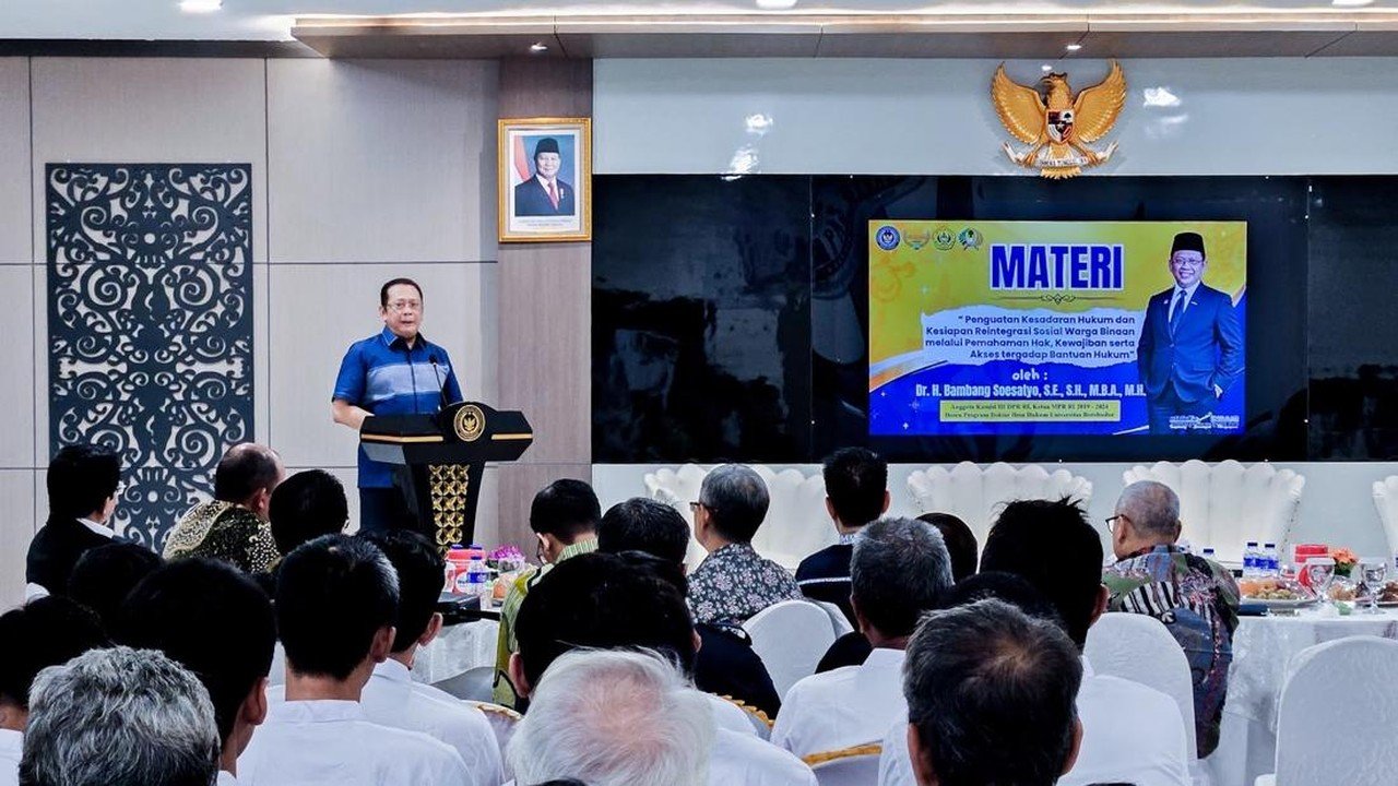 Bamsoet Dorong Pembekalan Keterampilan Warga Binaan untuk Reintegrasi Sosial