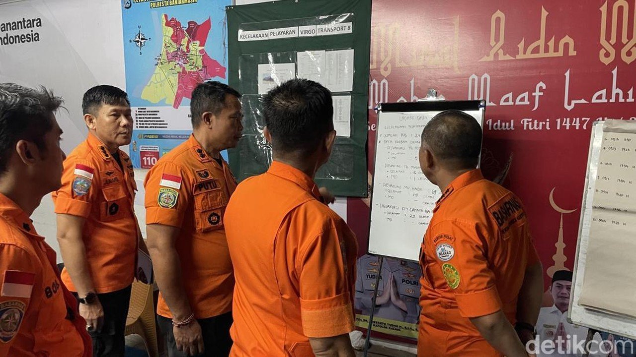 Basarnas Rilis Daftar Lengkap Korban Selamat KM Virgo Transport 8
