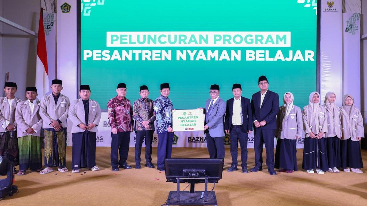 BAZNAS dan Kemenag Gelontorkan Rp 17,5 M untuk 700 Pesantren