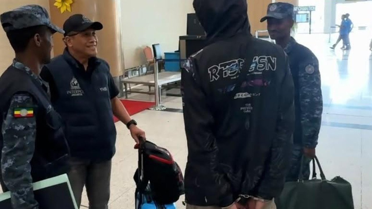 Buron Interpol Kasus Penipuan Investasi Ditangkap di Bali, Langsung Diekstradisi ke Ethiopia