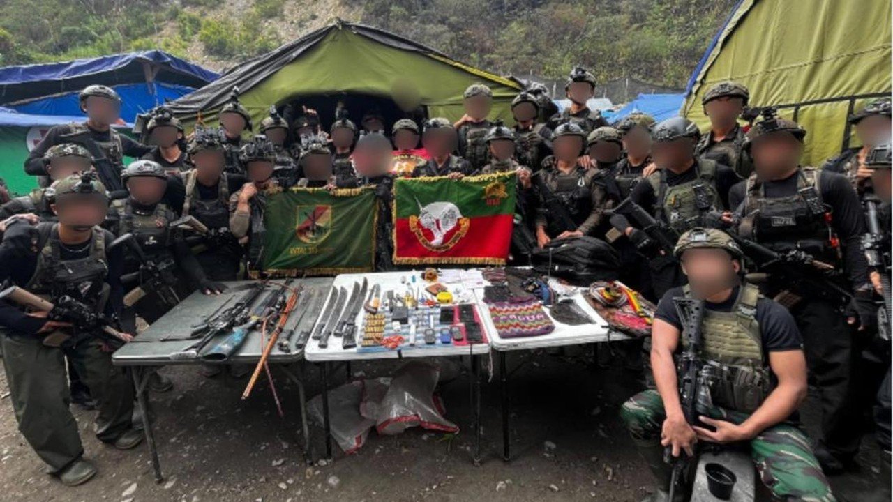 Empat Anggota OPM Tewas dalam Kontak Senjata dengan TNI di Intan Jaya