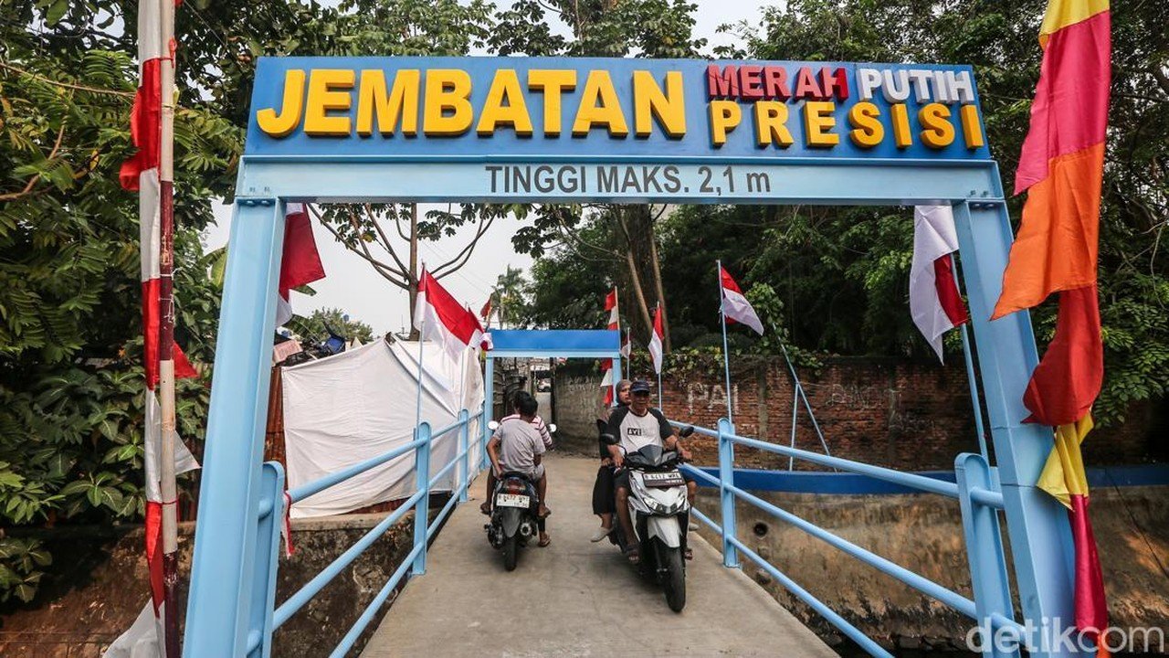 Gubernur Banten Apresiasi Kapolri, 145 Jembatan Merah Putih Dibangun di Wilayahnya