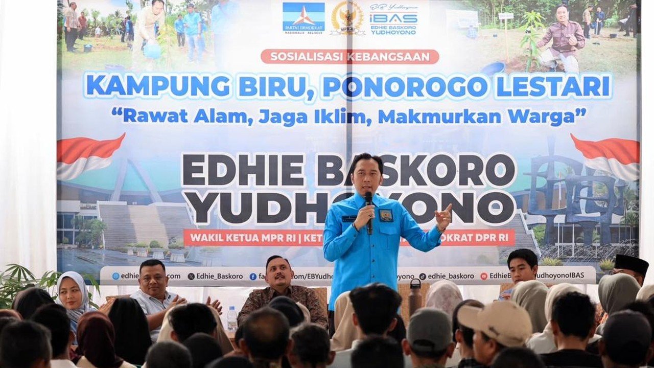 Ibas Dorong Ngebel Ponorogo Jadi "Kampung Iklim" untuk Dongkrak Ekonomi Lokal
