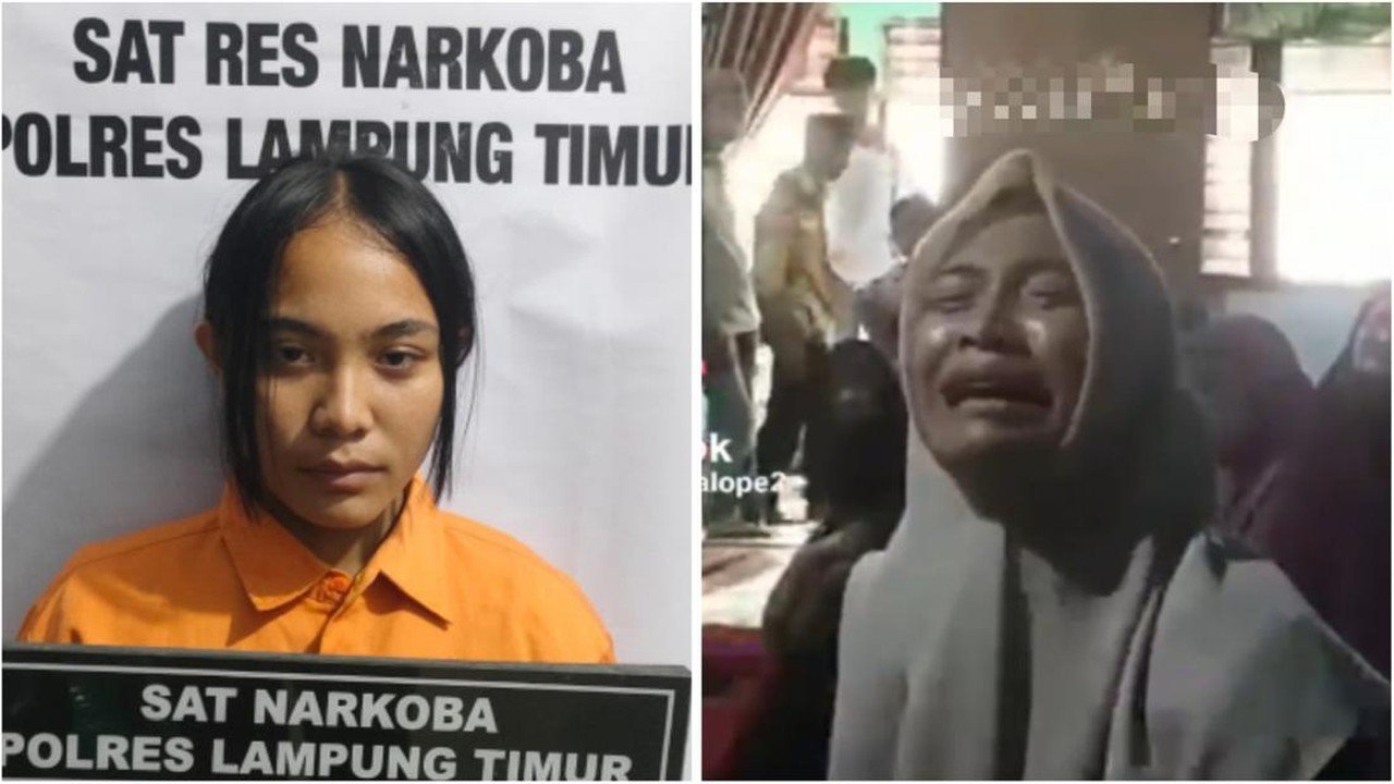 Istri Pelaku Curanmor yang Pernah Viral di Lampung Ditangkap Terkait Kasus Narkoba