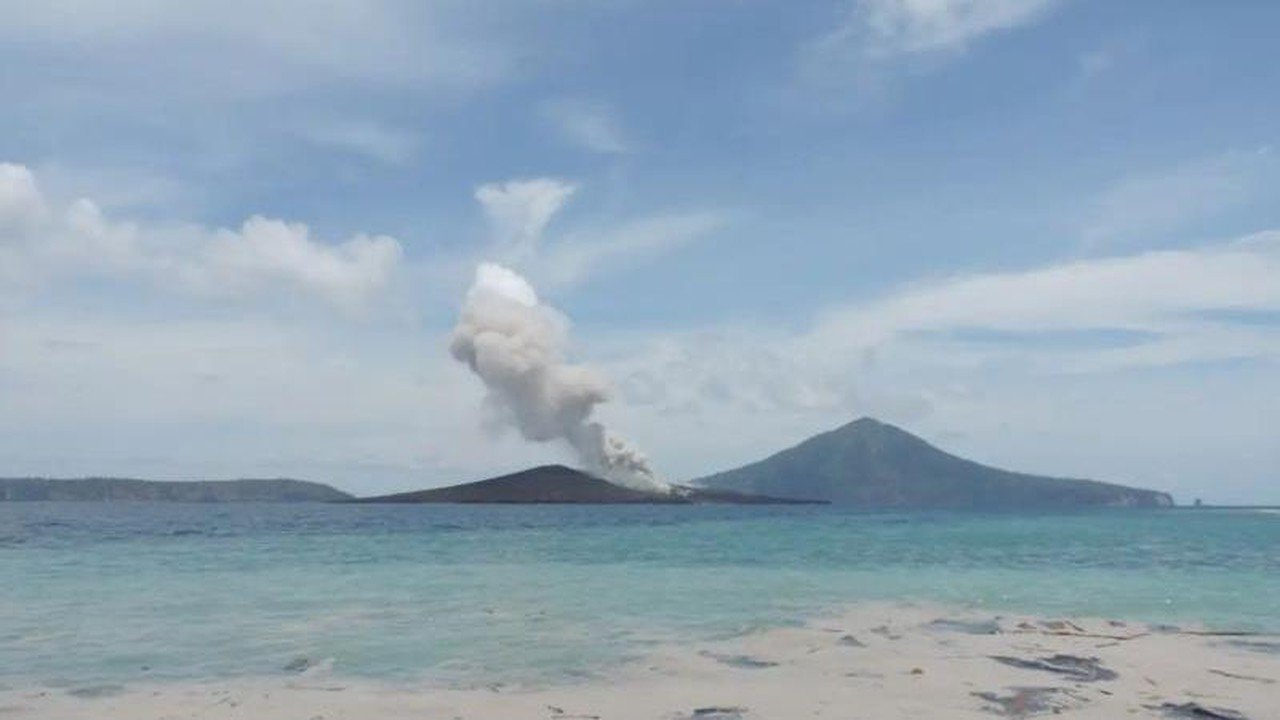 Luas Gunung Anak Krakatau Capai 341,5 Hektare, Lebih Besar dari Ukuran Sebelum Erupsi 2018