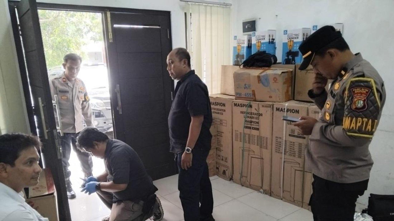 Maling Bobol Kantor Baznas Depok, 3 Ponsel dan Laptop Hilang