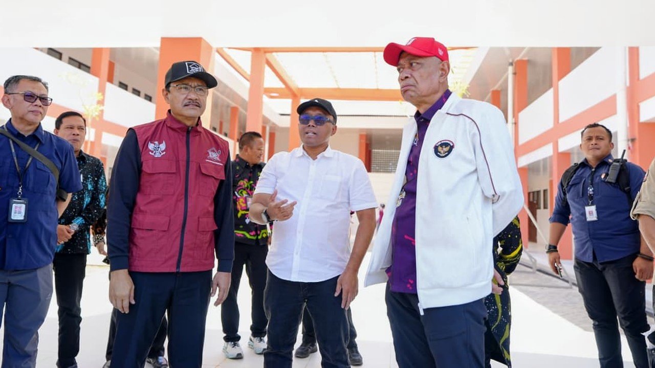 Mensos dan Wamensos Tinjau Fasilitas Sekolah Rakyat Sulsel, Pastikan Operasional Optimal