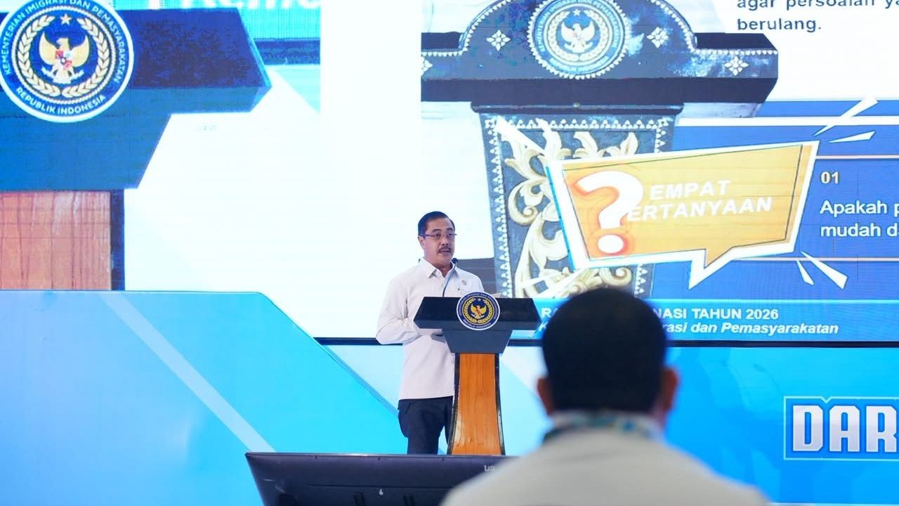 Menteri Agus Andrianto Tekankan Kontribusi Nyata Jajaran Imigrasi dan Pemasyarakatan untuk Publik
