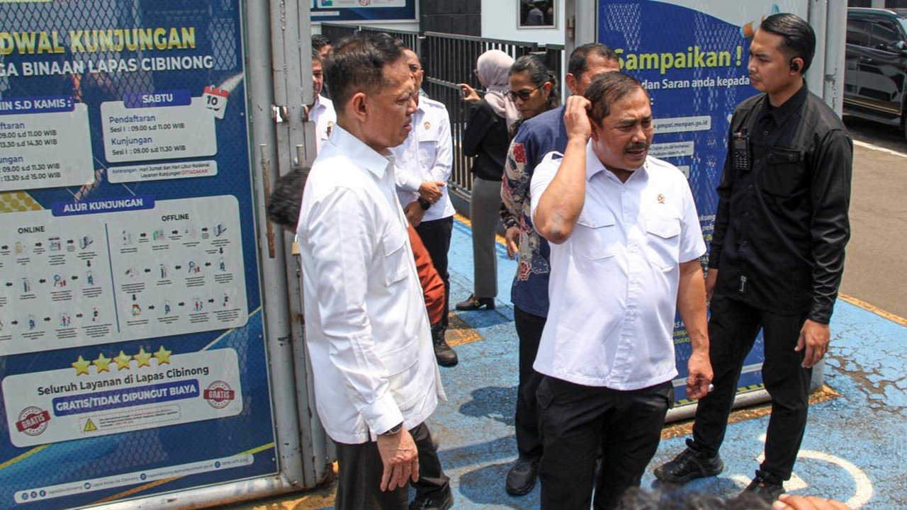 Menteri Imigrasi dan Pemasyarakatan Sidak Lapas Cibinong, Ungkap 5 Arahan Penting