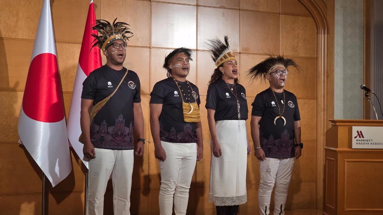 Musisi Papua Gebrak Semangat Nasionalisme di Asian Games 2026 Jepang