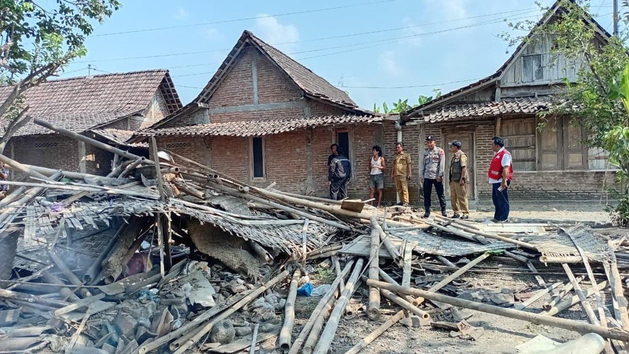 Nenek 90 Tahun di Sragen Tewas Tertimpa Rumah Reyot
