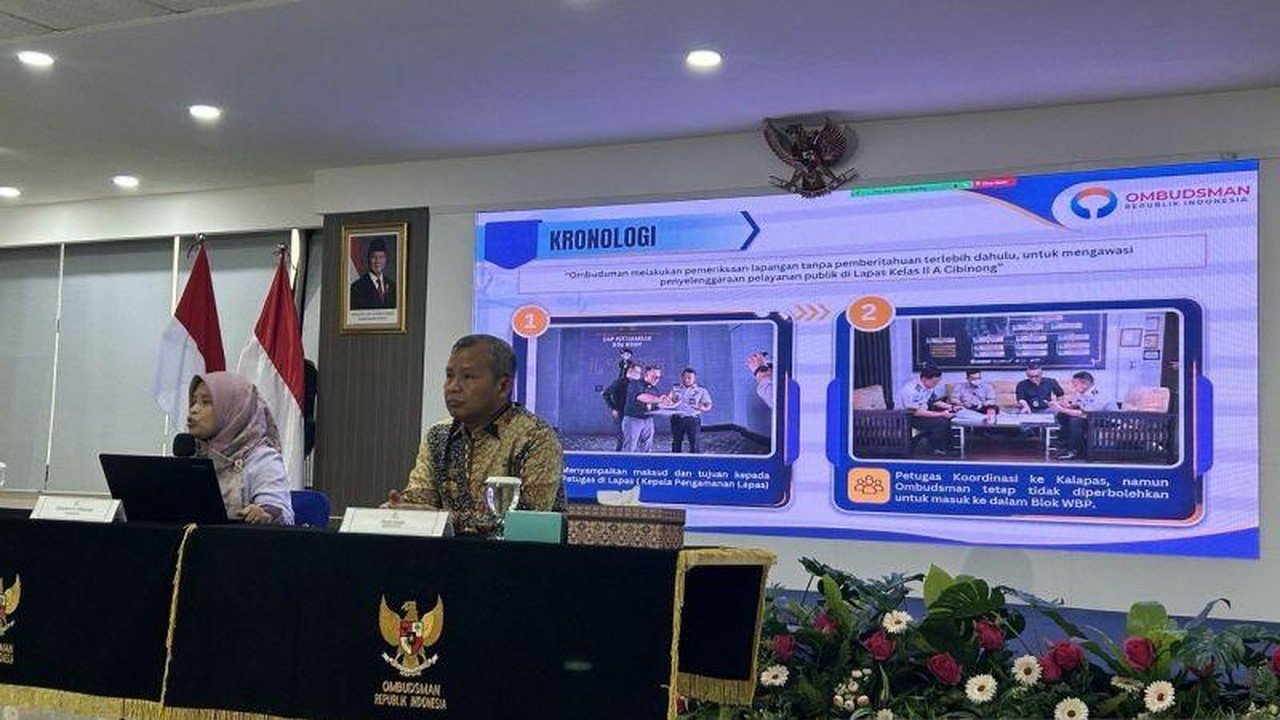 Ombudsman Ungkap 'Klaster Mewah' di Lapas Cibinong, Ditemukan Fasilitas Hidup Narapidana