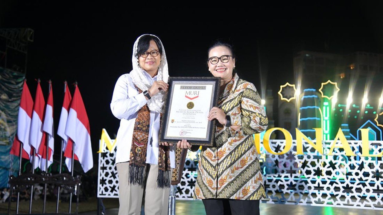 Pembukaan MTQ Nasional XXXI di Semarang Pecahkan Rekor MURI dengan 288.219 Peserta
