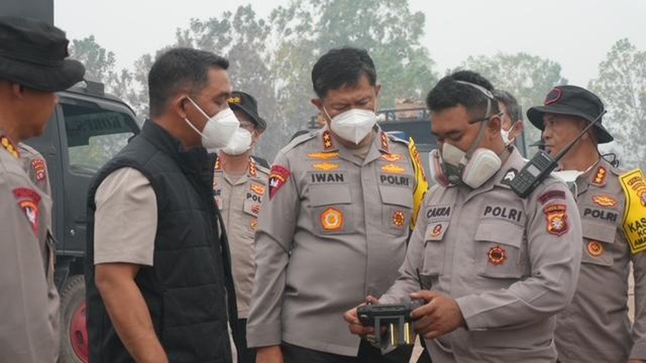 Polda Kalteng Ungkap 32 Kasus Karhutla, 28 Tersangka Ditetapkan