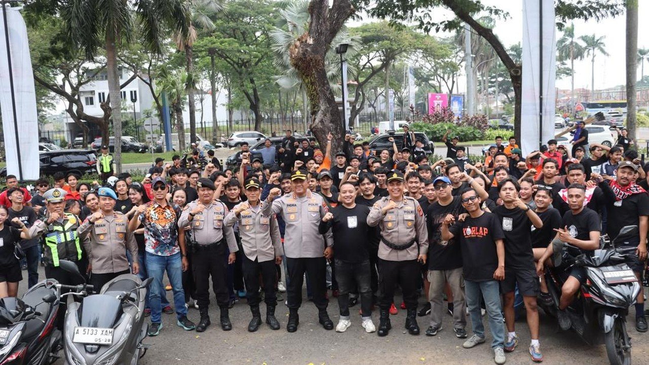 Polisi Tangerang Amankan Keberangkatan Suporter dan Nobar Laga Persija vs Persib