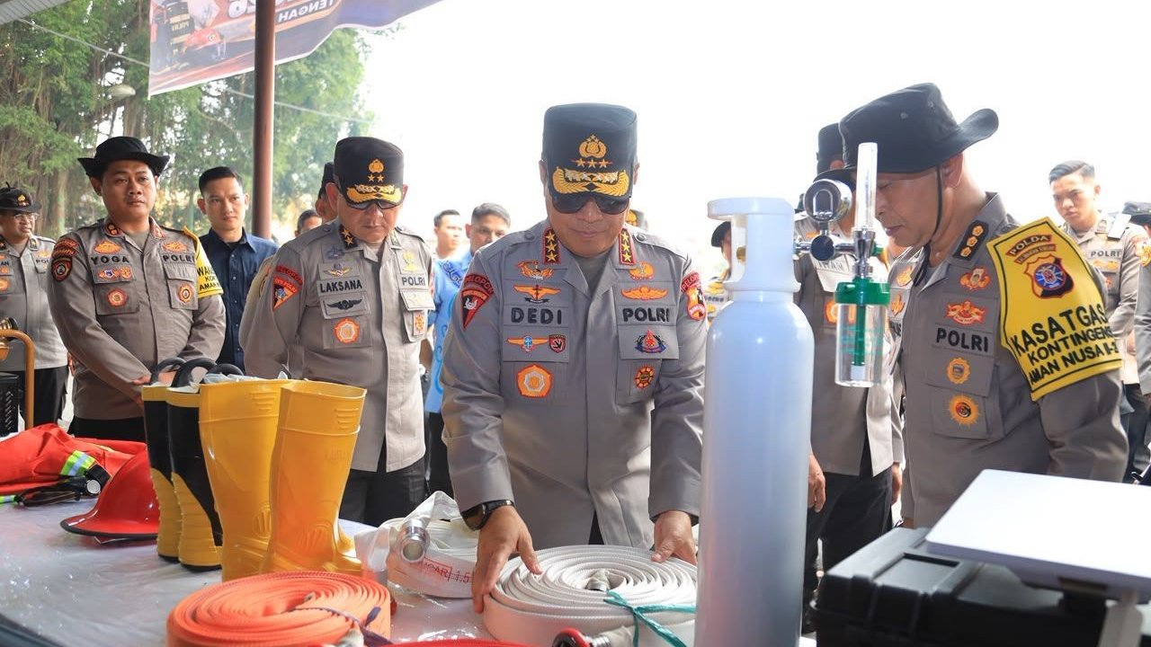 Polri Andalkan Teknologi dan Rekayasa Air untuk Tumpas Karhutla Kalteng