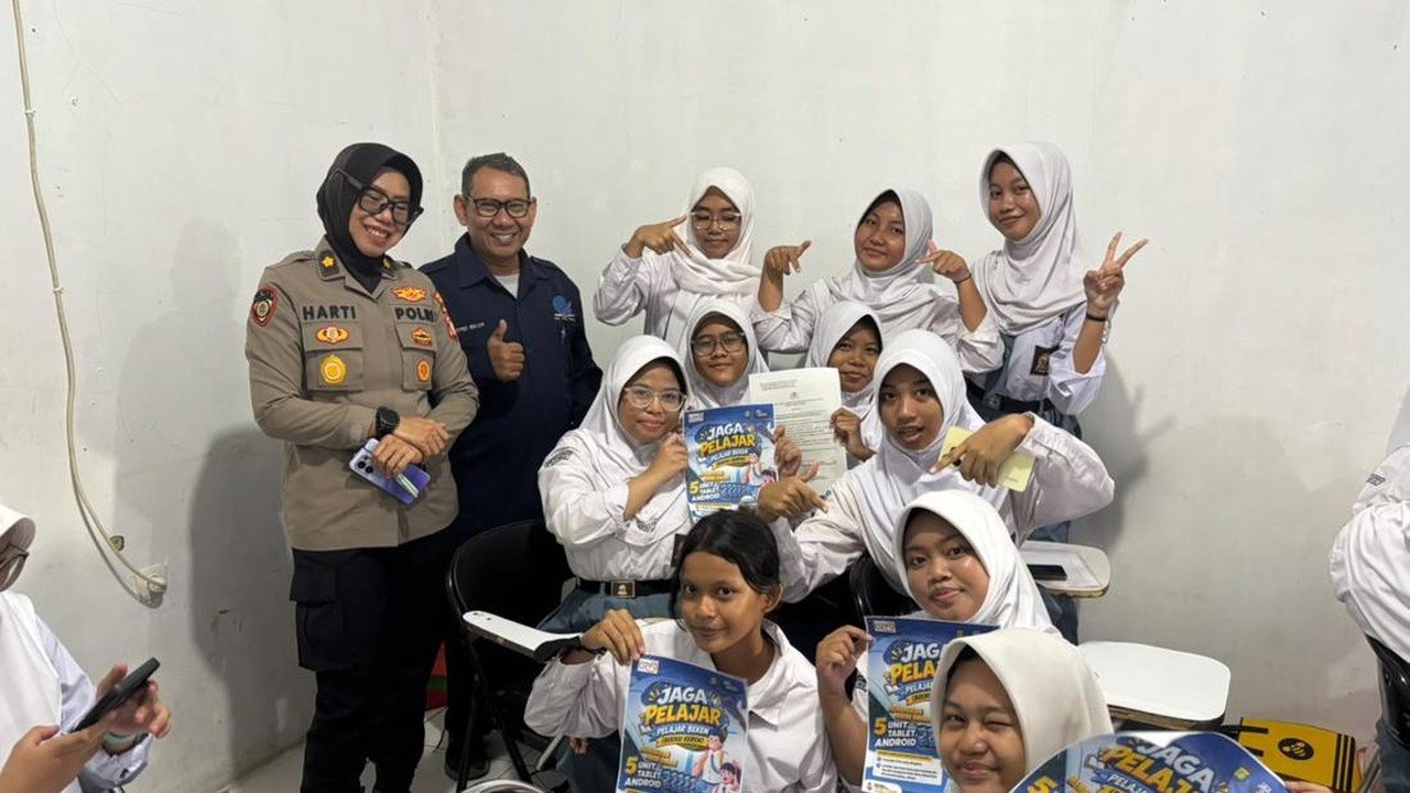 Polri Jangkau 57.000 Siswa SMK Bekasi Lewat Program Bapak Asuh