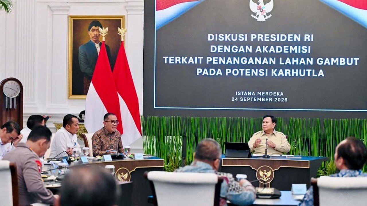 Prabowo Dorong Pengelolaan Gambut Berbasis Sains, Libatkan Pakar dan Masyarakat