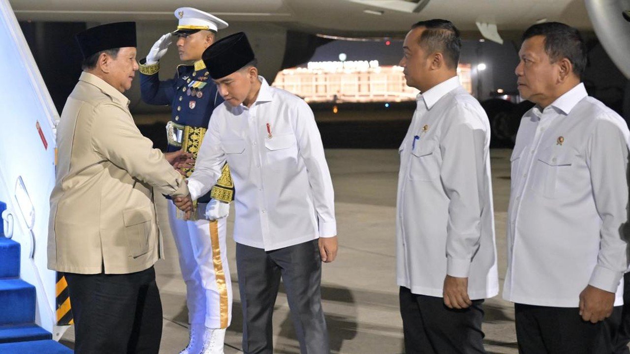 Prabowo Pulang dari India Usai Hadiri KTT BRICS, Bawa Pesan Kebersamaan