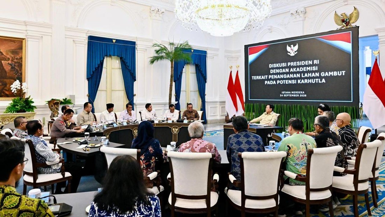 Prabowo Ungkap Perbedaan Penanganan Karhutla Lahan Gambut Indonesia dengan Negara Tetangga