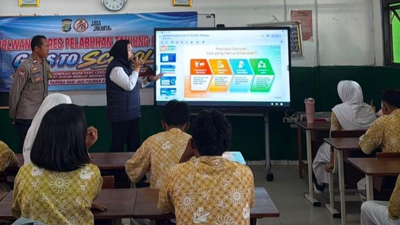 Predator Seksual Anak di Jakut Dibekuk Berkat Program "Police Goes To School"