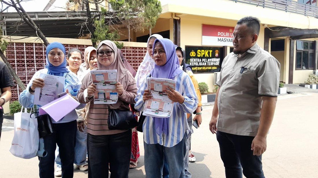 Puluhan Emak-emak Cilegon Lapor Polisi, Dugaan Investasi Bodong Rp 10 Miliar