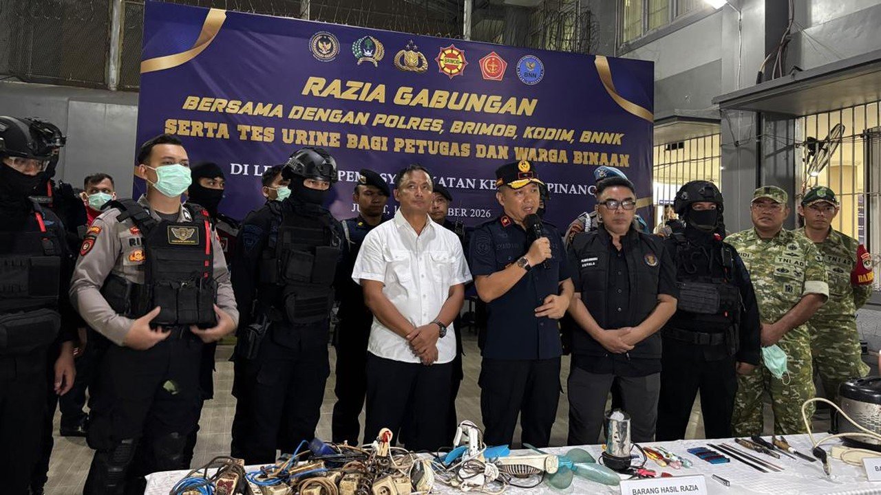 Razia Gabungan di Lapas Cipinang: Amankan Kabel dan Alat Pemanas Modifikasi, Nihil Narkoba dan Ponsel