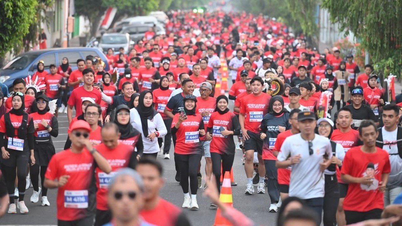 Ribuan Pelari Rayakan Semangat Soekarno di Banyuwangi