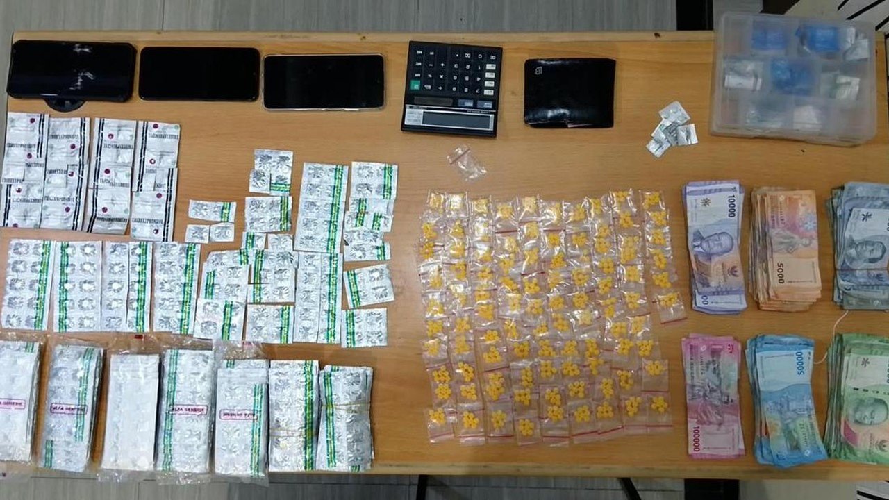 Ribuan Tramadol Diamankan Polisi Tangerang dari Seorang Pengantar