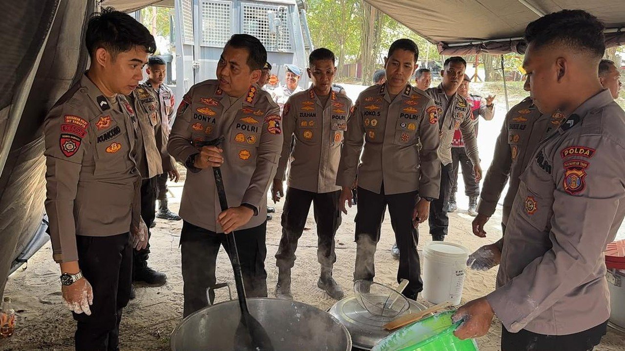 Serdik Sespimti Uji Coba Inovasi X-Fire untuk Pemadaman Karhutla di Kaltim