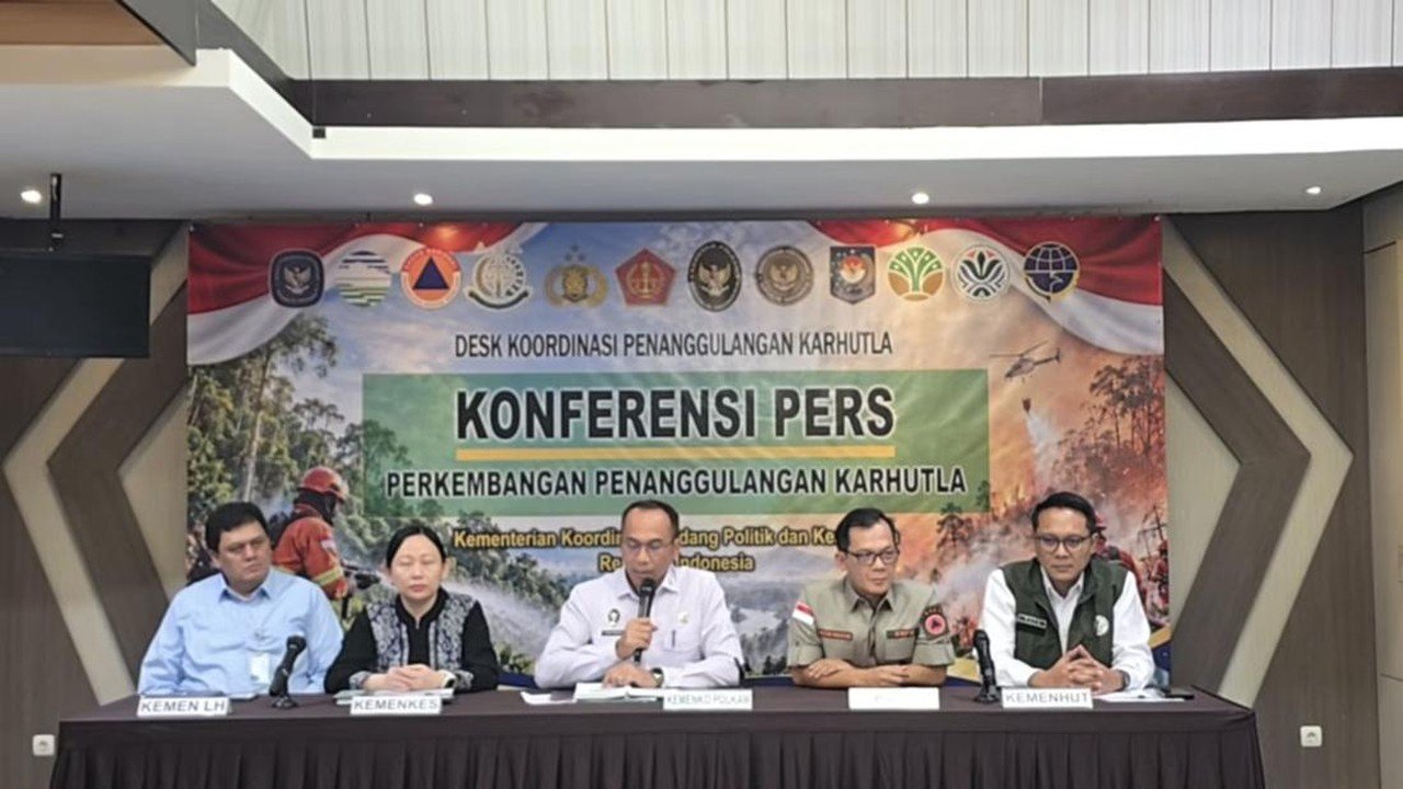 Titik Panas Karhutla Nasional Berkurang Setengahnya, Kalteng Masih Jadi Perhatian Utama