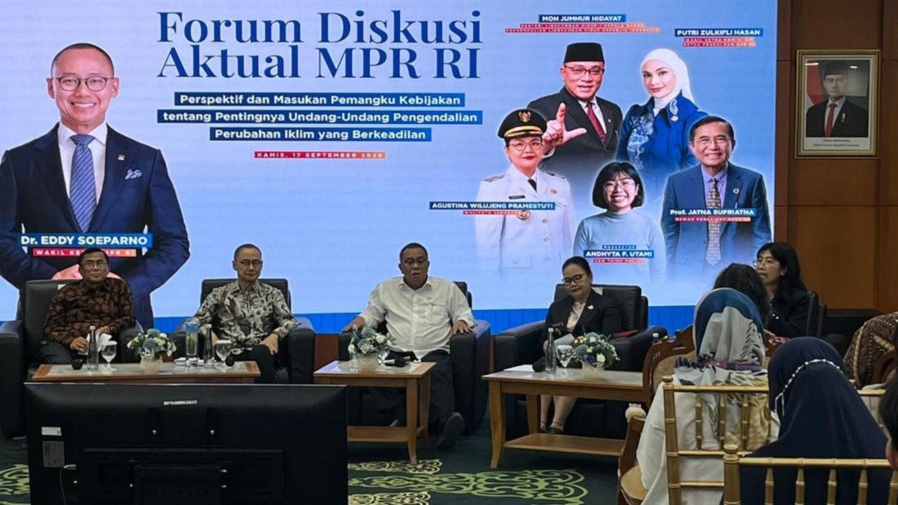 UU Pengendalian Perubahan Iklim Mendesak, KLHK Usulkan 'Aksi Prosperity'
