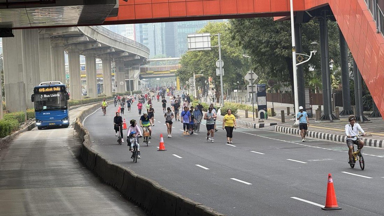 Warga Sambut Baik Usulan CFD Dua Hari di Jakarta, Sebut Lebih Banyak Pilihan