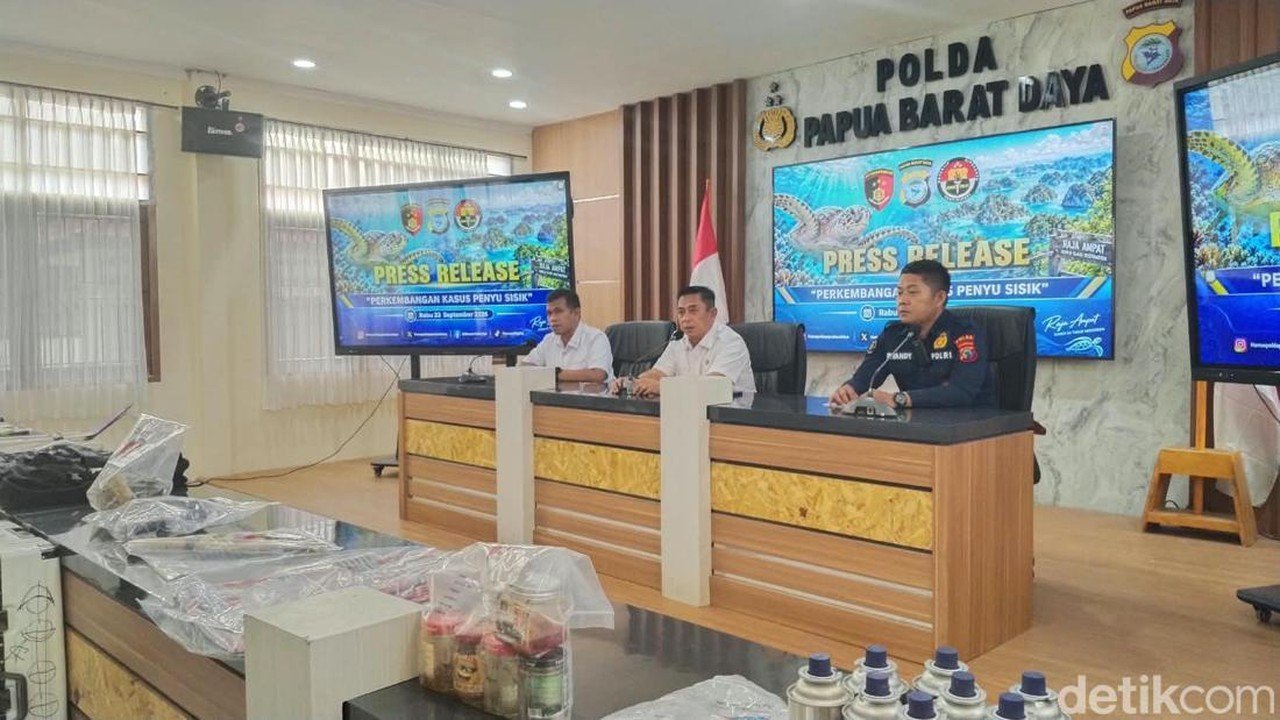 WNI Tiongkok Jadi Tersangka Perburuan Penyu di Raja Ampat, Dua Rekan Diburu