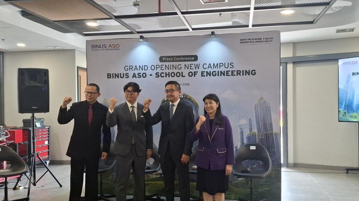 Binus ASO Resmikan Kampus Baru di BSD, Tawarkan Magang Industri di Jepang