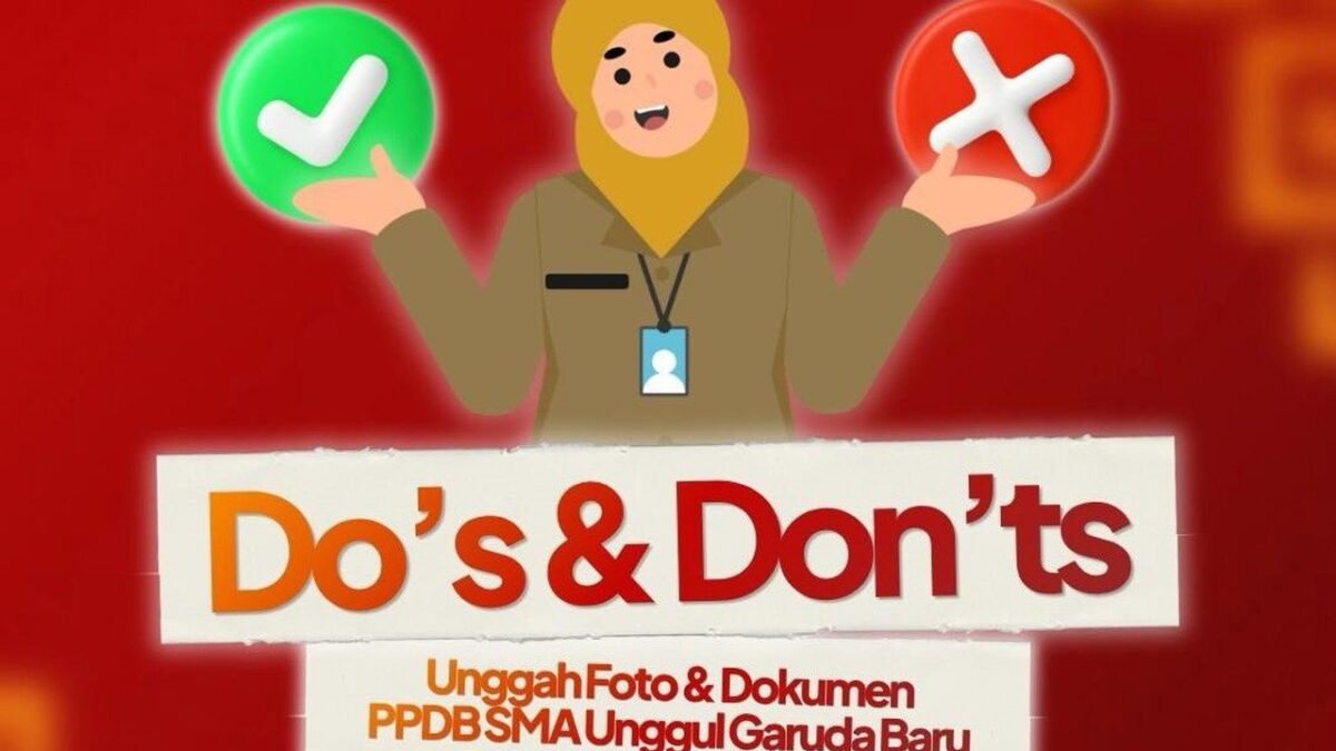 Panduan Unggah Dokumen dan Foto PPDB SMA Unggul Garuda Baru: Syarat Wajib Pendaftaran